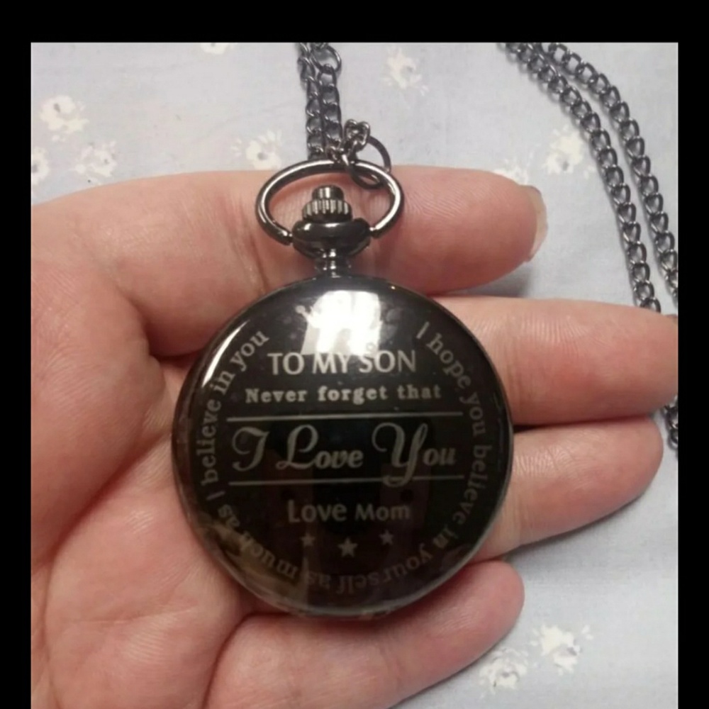 To my son pocket watch
